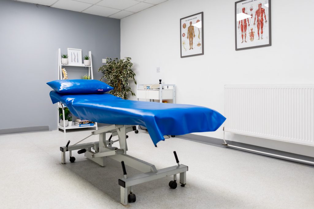 Welwyn Osteopaths therapy table
